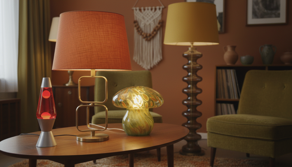 découvrez les lampes des années 70, leurs styles emblématiques, conseils pour bien les choisir et idées déco pour illuminer votre intérieur avec une touche vintage.