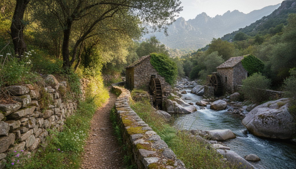 partez à l'aventure sur le sentier des moulins en corse, une randonnée unique alliant paysages naturels, histoire et culture au cœur de l'île.