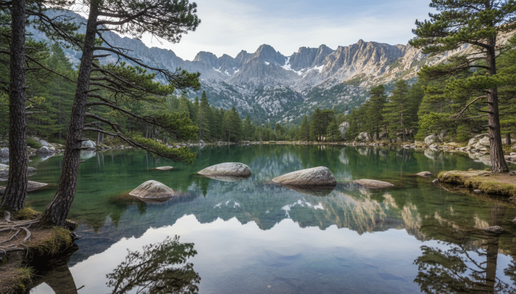 découvrez le lac de creno, un joyau naturel niché au cœur de la corse, offrant des paysages idylliques et une nature préservée idéale pour les amoureux de la randonnée et de la tranquillité.