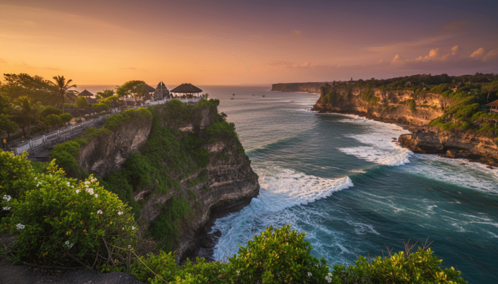 découvrez uluwatu, un site emblématique au sud de bali, alliant un temple sacré unique à des panoramas côtiers à couper le souffle. guide complet pour explorer cette destination incontournable.