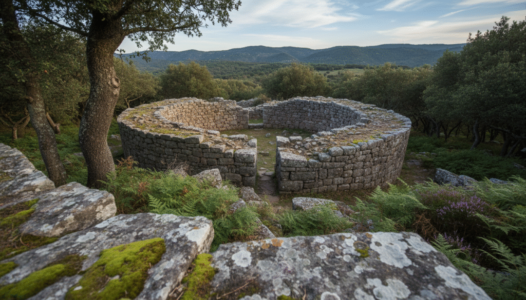 découvrez le site archéologique millénaire de cucuruzzu à capula, en corse, un lieu riche en histoire et en vestiges fascinants qui vous transporte au cœur de la civilisation corse ancienne.
