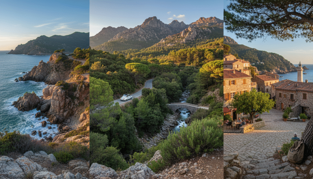 explorez la corse de manière itinérante et vivez un voyage captivant du nord au sud de cette île magnifique, riche en paysages variés et en culture authentique.