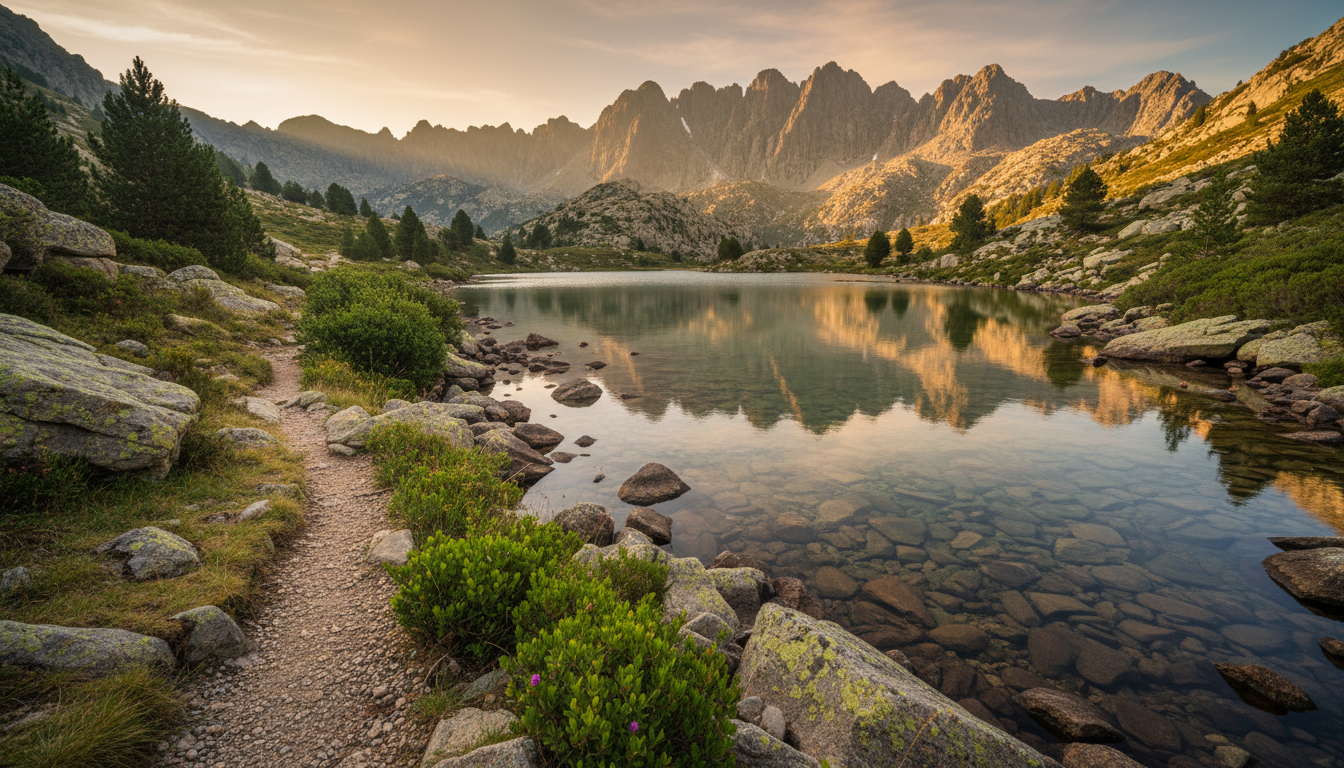 partez en exploration pédestre au cœur de la corse et découvrez le lac enchanteur de bastani, un joyau naturel niché au milieu des montagnes, idéal pour les amoureux de la nature et de randonnée.