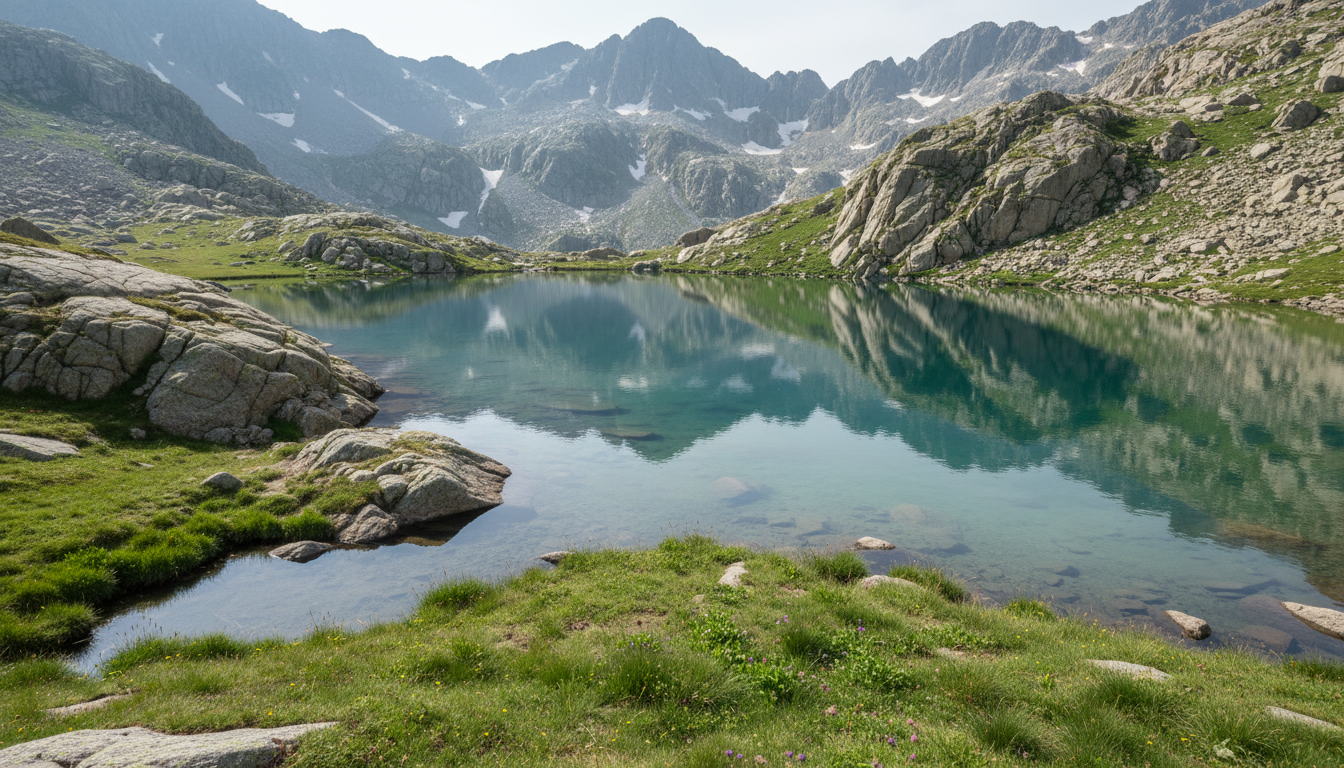 partez en randonnée au cœur de la corse et explorez le lac enchanteur de bastani, un joyau naturel entouré de paysages à couper le souffle.