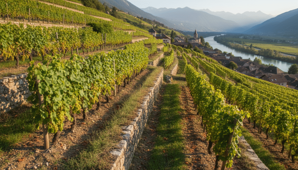 découvrez jongieux, où 11 vignerons d’exception vous offrent une vue imprenable sur le rhône et vous invitent à explorer les trésors des crus savoyards.