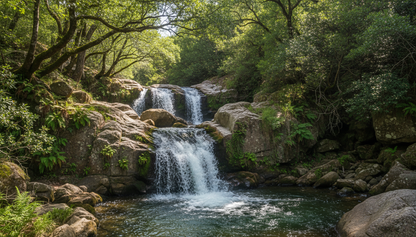 découvrez la majestueuse cascade de l’ucelluline en corse, un joyau naturel offrant des paysages à couper le souffle et une escapade idyllique au cœur de la nature corse.