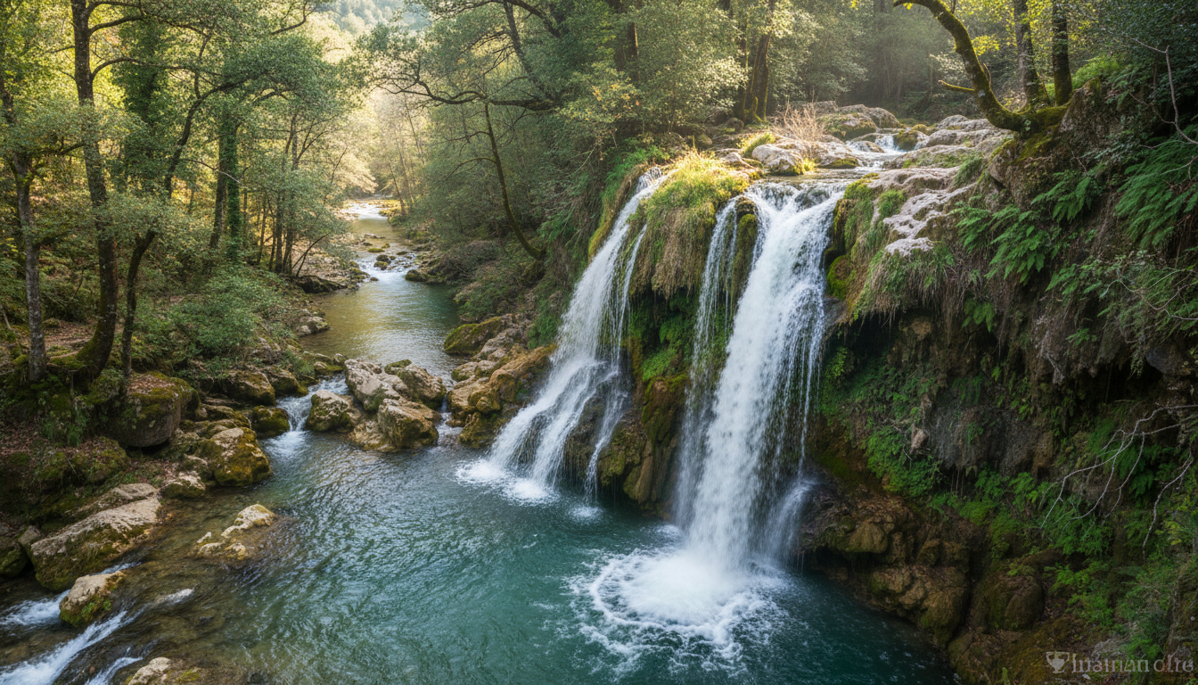 découvrez la majestueuse cascade de l’ucelluline en corse, un joyau naturel impressionnant offrant un spectacle hors du commun au cœur d'une nature préservée.