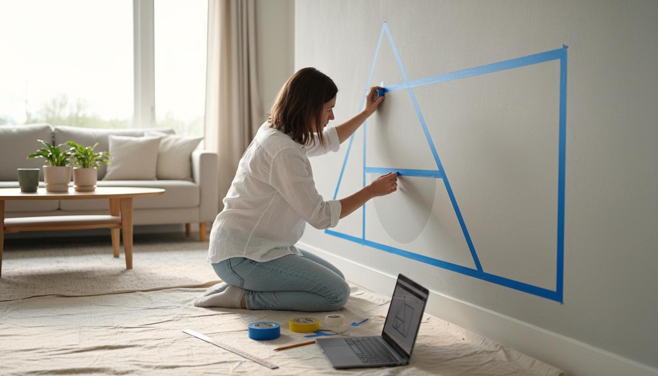 apprenez à réaliser une fresque murale en 4 étapes faciles pour transformer votre salon, même sans compétences en dessin. donnez une nouvelle vie à vos murs rapidement et simplement.