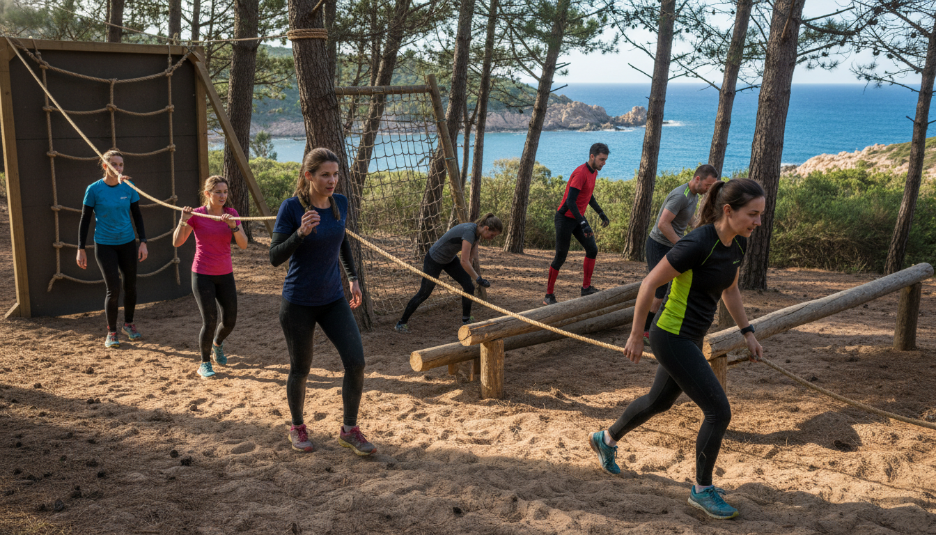 partez à l'aventure et repoussez vos limites avec la warrior race en corse, une course d'obstacles unique alliant défi physique et paysages spectaculaires.
