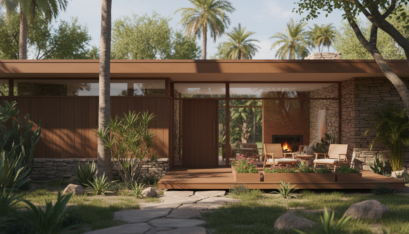 découvrez une maison californienne des années 70 alliant modernisme intemporel et harmonie naturelle, où design élégant et éléments authentiques créent un cadre de vie unique.