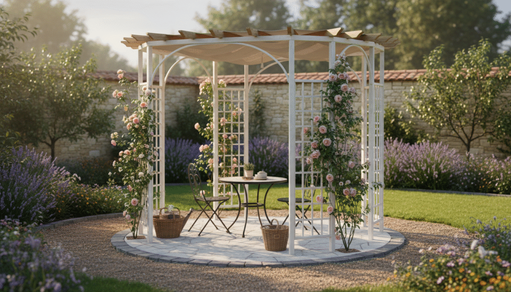 découvrez notre guide complet sur la pergola démontable sans permis : comprenez les limites légales et suivez nos 3 conseils essentiels pour être en conformité avec la réglementation.