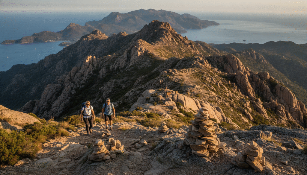 découvrez l'aventure en corse avec l'ascension spectaculaire de la punta cuccula à 2049 mètres, une expérience inoubliable au cœur des paysages sauvages de l'île.