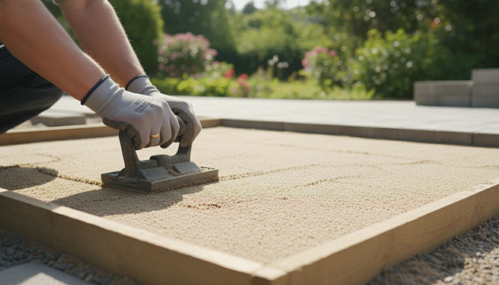 découvrez comment installer des pavés autobloquants en 4 étapes faciles pour créer une allée solide, durable et adaptée au passage des véhicules.