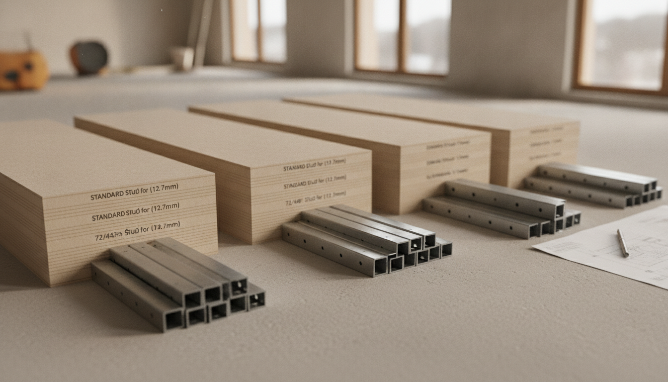 découvrez comment choisir l'épaisseur idéale pour votre cloison en placo avec rail : 72/48, 98/48 ou plus, en fonction de vos besoins spécifiques pour optimiser isolation et espace.