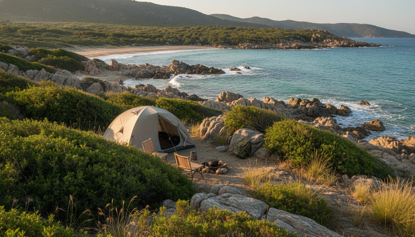 profitez d'un séjour nature inoubliable à cala di cupabia en découvrant le camping de serra di ferro, un lieu idéal pour se ressourcer au cœur de la nature corsée.