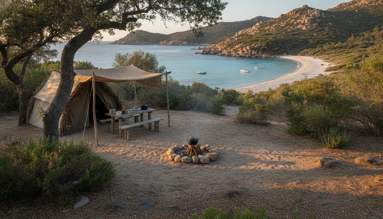 séjournez au cœur de la nature à cala di cupabia et profitez d'une expérience unique au camping de serra di ferro, entre mer et paysages préservés.